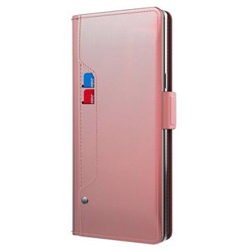 Makeupspejl Google Pixel 6a Flip Cover - Rødguld