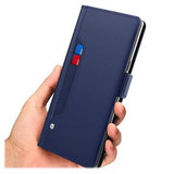 Makeupspejl Google Pixel 6a Flip Cover - Blå