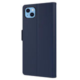 Makeupspejl iPhone 13 Flip Cover - Blå