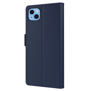 Makeupspejl iPhone 13 Flip Cover - Blå