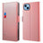Makeupspejl iPhone 13 Flip Cover - Rødguld