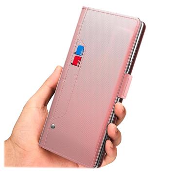 Makeupspejl iPhone 13 Flip Cover - Rødguld
