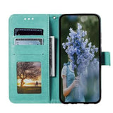 Samsung Galaxy A34 5G Mandala Series Etui med Pung - Grøn