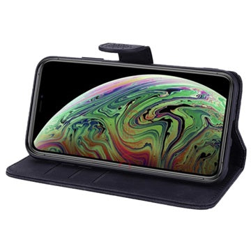Mandala Series iPhone 11 Pung Taske med Stativ - Sort