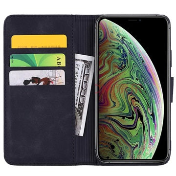 Mandala Series iPhone 11 Pung Taske med Stativ - Sort