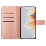 iPhone 16 Pro Max Mandala Series Etui med Pung - Rødguld