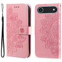 iPhone Air Mandala Series Etui med Pung - Pink