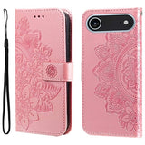 iPhone Air Mandala Series Etui med Pung - Pink