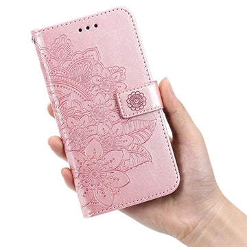 iPhone Air Mandala Series Etui med Pung - Pink
