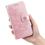 iPhone Air Mandala Series Etui med Pung - Pink