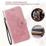 iPhone Air Mandala Series Etui med Pung - Pink