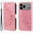 iPhone 17 Pro Max Mandala Series Etui med Pung - Pink