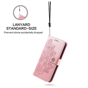 iPhone 17 Pro Max Mandala Series Etui med Pung - Pink
