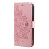 iPhone 17 Pro Mandala Series Etui med Pung - Pink