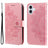 iPhone 17 Mandala Series Etui med Pung - Pink