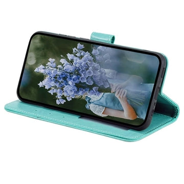Mandala Series iPhone 14 Etui med Pung - Grøn