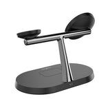 Maxlife MXWC-03 3-i-1 trådløs oplader - 15W - sort