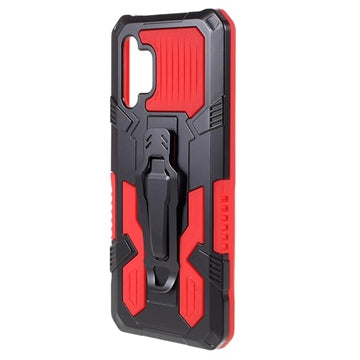 Samsung Galaxy A32 (4G) MechWarrior Project Hybrid Cover - Rød / Sort