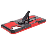 Samsung Galaxy A32 (4G) MechWarrior Project Hybrid Cover - Rød / Sort