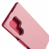 Mercury Goospery Fancy Diary Samsung Galaxy S24 Ultra Pung - Pink