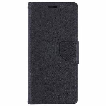 iPhone 16 Mercury Goospery Fancy Diary Pung - Sort