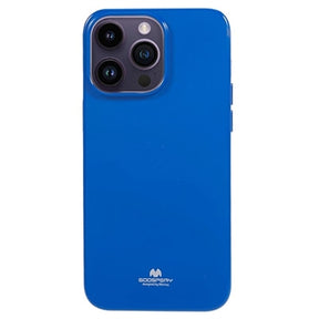 iPhone 15 Pro Max Mercury Goospery Glitter TPU Cover - Blå