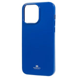 iPhone 15 Pro Max Mercury Goospery Glitter TPU Cover - Blå