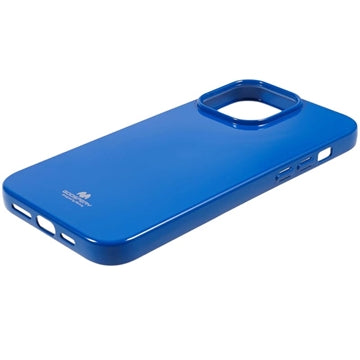 iPhone 15 Pro Max Mercury Goospery Glitter TPU Cover - Blå