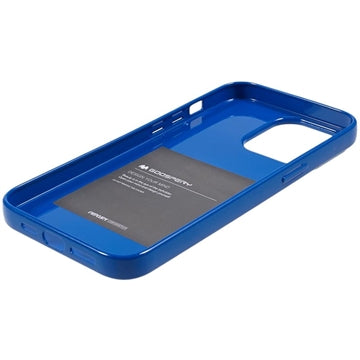 iPhone 15 Pro Max Mercury Goospery Glitter TPU Cover - Blå