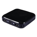 Mini Powerbank 10000mAh - 2x USB - Blå