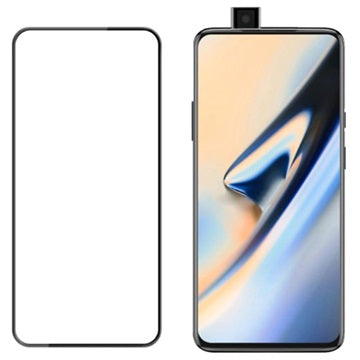 Mocolo 3D OnePlus 7 Pro, 7T Pro Hærdet Glas - Sort