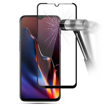 Mocolo OnePlus 6T Hærdet Glas - 9H - Sort