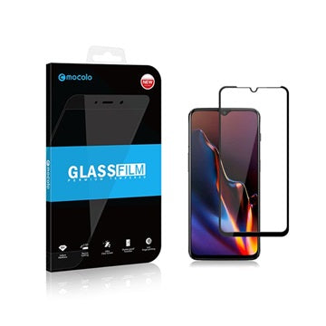 Mocolo OnePlus 6T Hærdet Glas - 9H - Sort