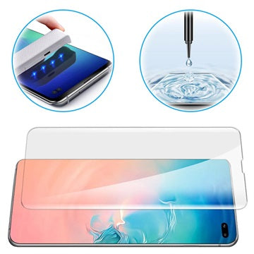 Mocolo UV Samsung Galaxy S10 5G Hærdet Glas - Klar