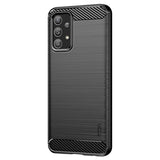 Samsung Galaxy A23 Mofi Karbonfiber TPU Cover - Sort