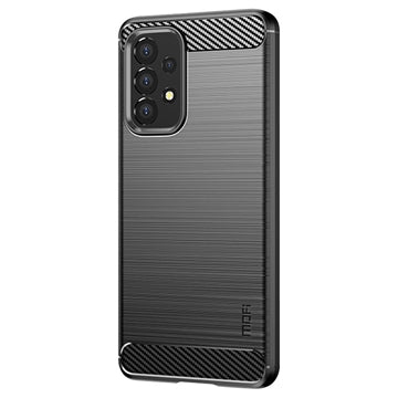 Samsung Galaxy A53 5G Mofi Karbonfiber TPU Cover - Sort