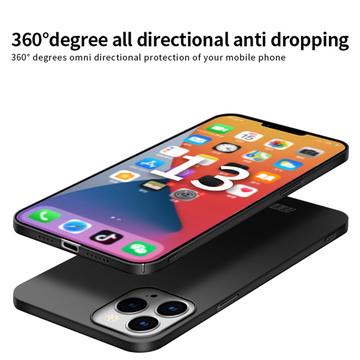 iPhone 15 Pro Max Mofi Shield Matte Cover - Sort