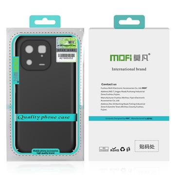 iPhone 15 Pro Max Mofi Shield Matte Cover - Sort