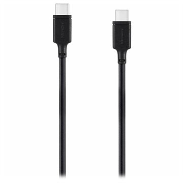 Momax Zero DC16 USB-C / USB-C Kabel - 1m - Sort