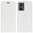 Motorola Edge (2024) Vertikal Flip Taske med Kortholder - Hvid