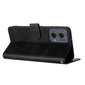 Motorola Edge (2024) Pung Taske med Magnetisk Lukning - Sort