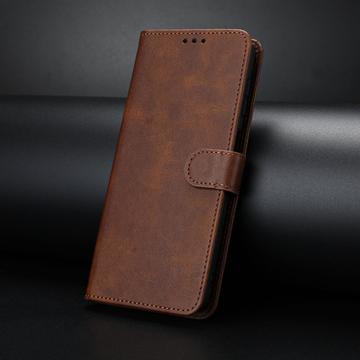 Motorola Edge (2024) Pung Taske med Magnetisk Lukning - Brun