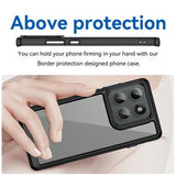 Motorola Edge (2025) Anti-Shock Hybrid Cover - Sort