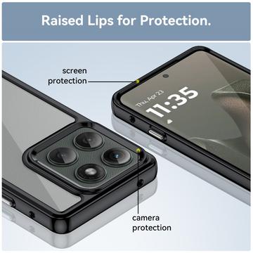 Motorola Edge (2025) Anti-Shock Hybrid Cover - Sort