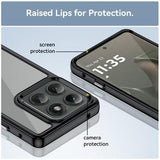 Motorola Edge (2025) Anti-Shock Hybrid Cover - Sort