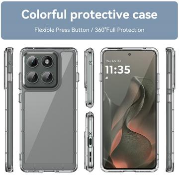 Motorola Edge (2025) Anti-Shock Hybrid Cover - Gennemsigtig
