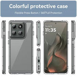 Motorola Edge (2025) Anti-Shock Hybrid Cover - Gennemsigtig