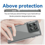 Motorola Edge (2025) Anti-Shock Hybrid Cover - Gennemsigtig