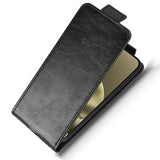 Motorola Edge (2026) lodret flip-etui med stativ - sort