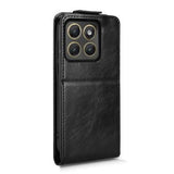 Motorola Edge (2026) lodret flip-etui med stativ - sort